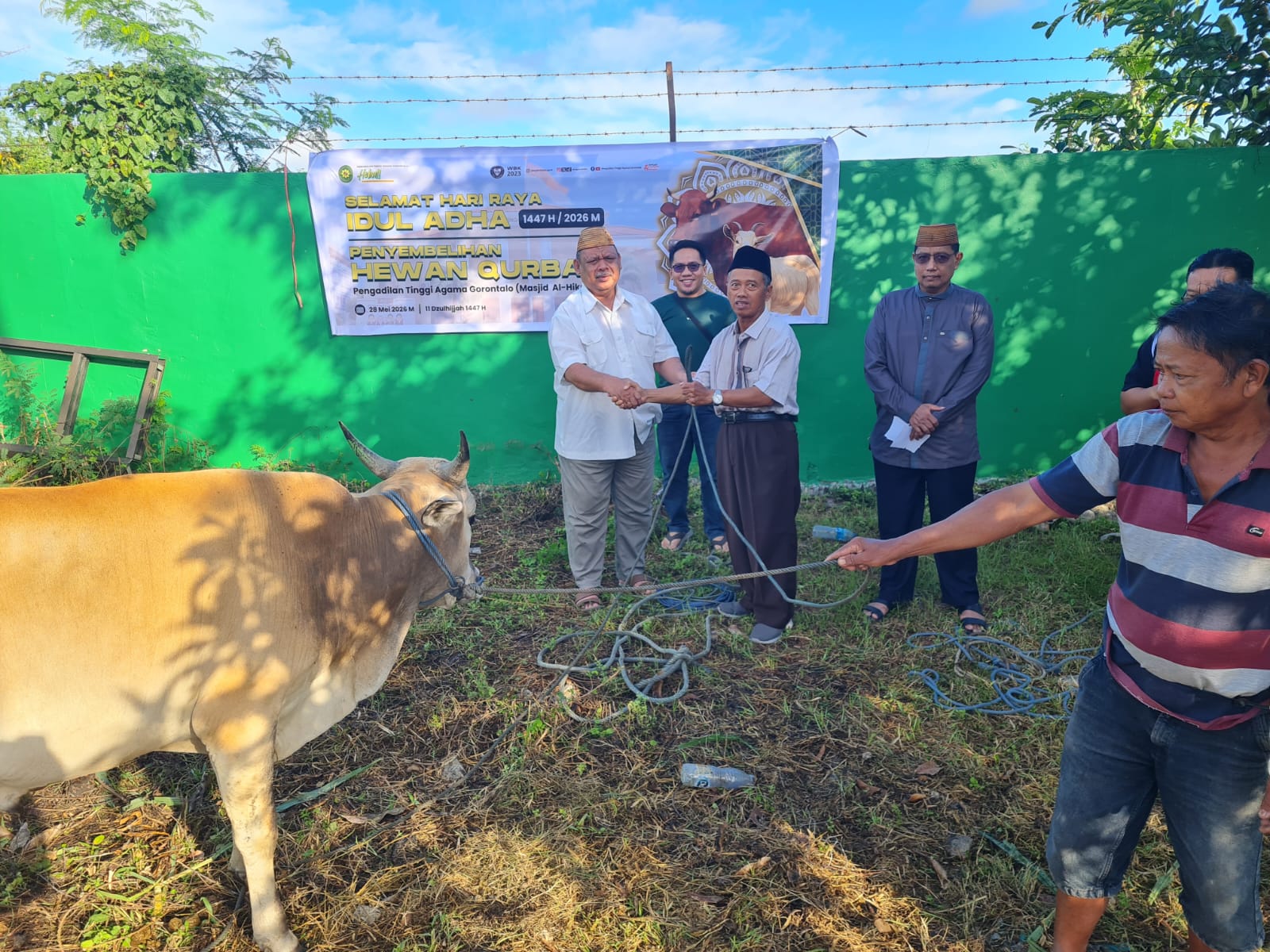 PTA Gorontalo Laksanakan Penyembelihan Hewan Qurban dalam Semangat Syukur dan Kebersamaan