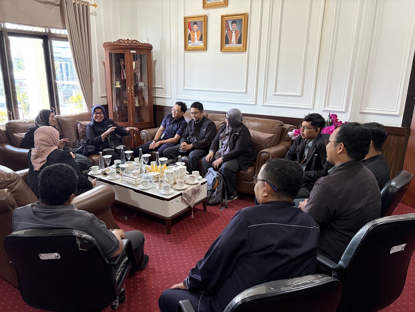 Tim Asesor MA RI Laksanakan Monev Pemanfaatan Hasil Asesmen Kompetensi di PTA Gorontalo