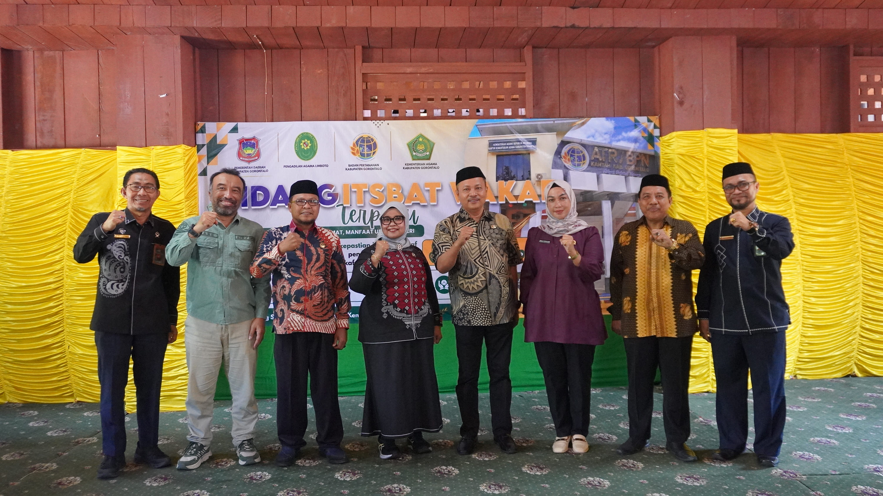 Lindungi Aset Umat dari Sengketa, PTA Gorontalo Sukses Gelar Sidang Isbat Wakaf Terpadu Perdana