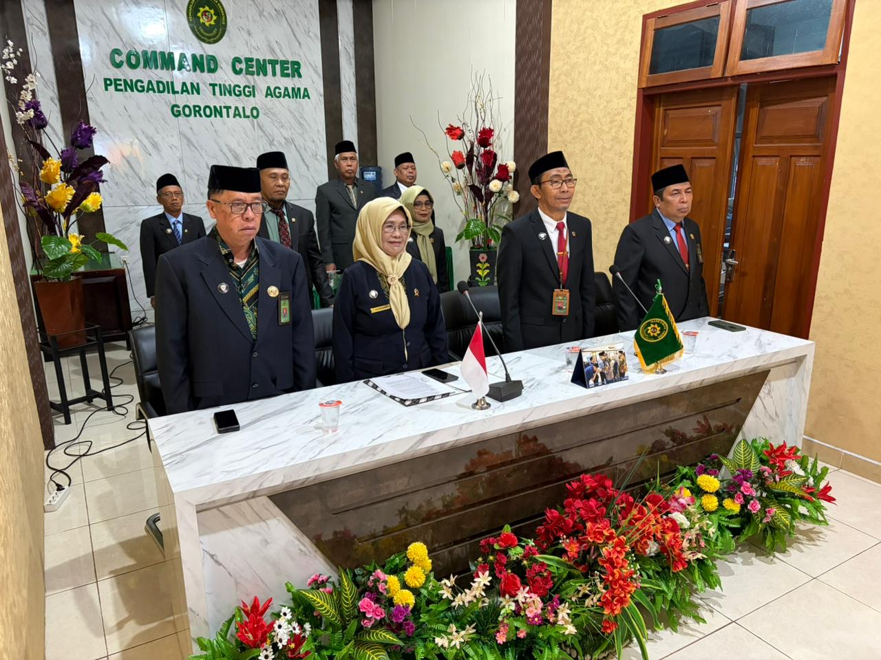 Pimpinan PTA Gorontalo Hadiri Purnabakti  Ketua PTA Jayapura Secara Virtual