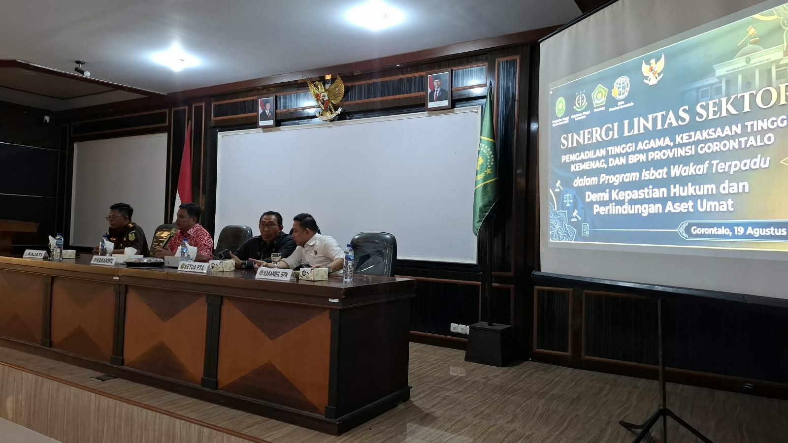 Isbat Wakaf Terpadu, Inovasi Kolaboratif PTA Gorontalo Percepat Sertifikasi Tanah Wakaf